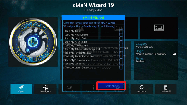 KodiMan Kodi Build