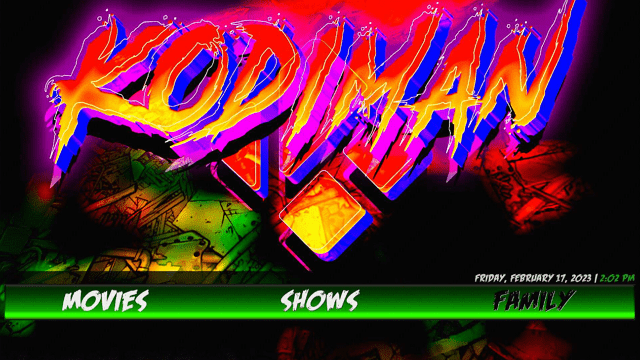 KodiMan Kodi Build