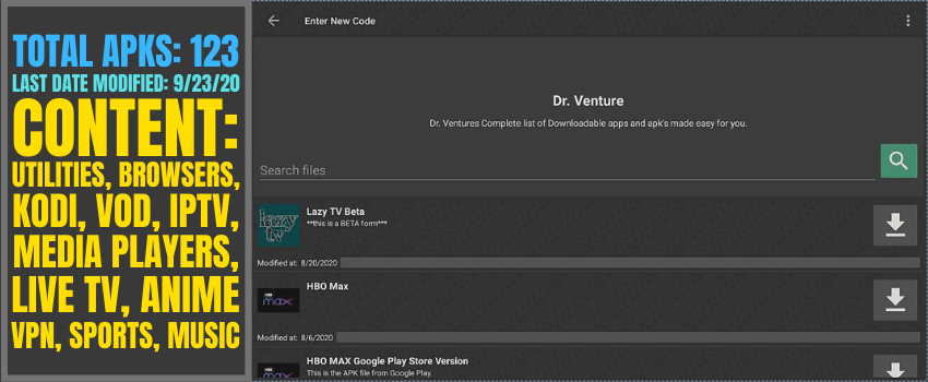 DR VENTURE