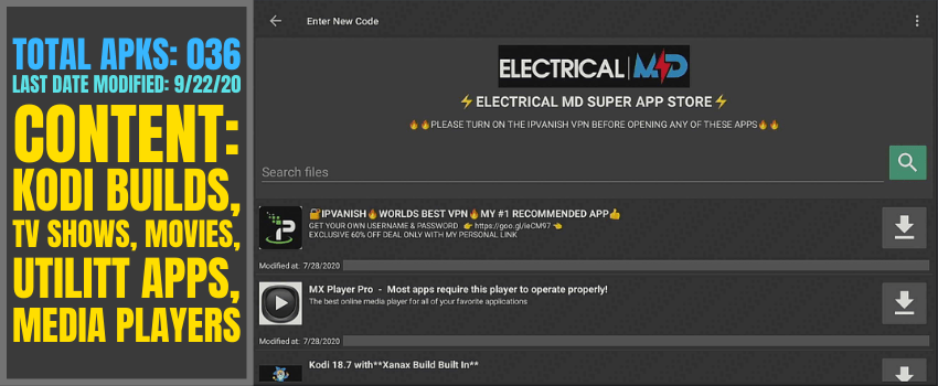 ELECTRICAL MD