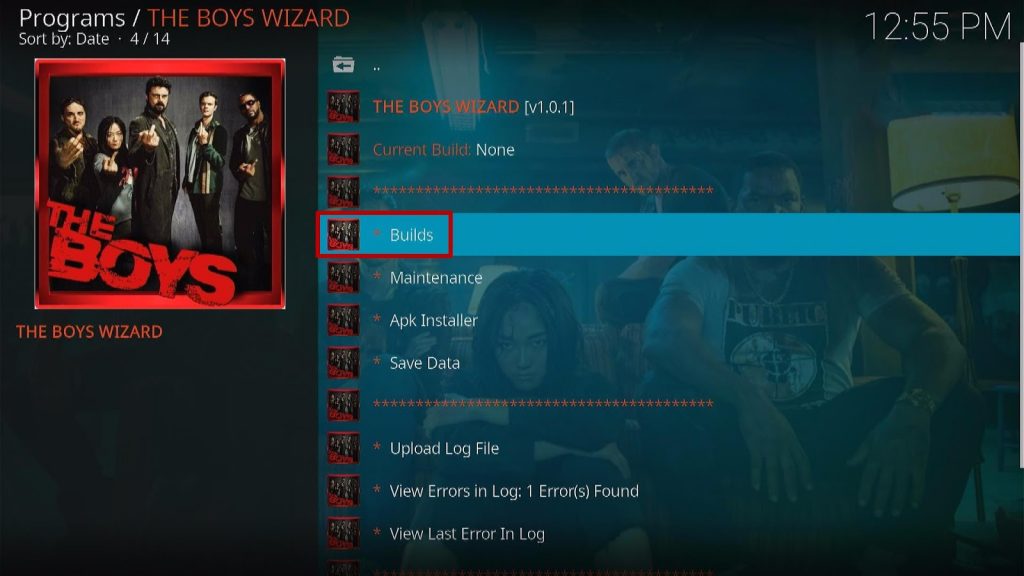 Step 27 Install Kodi Flix Build