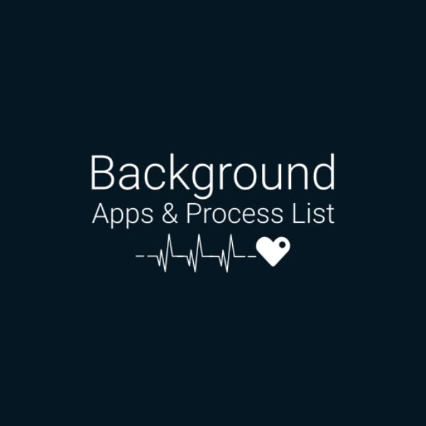 background apps and processes List Logo