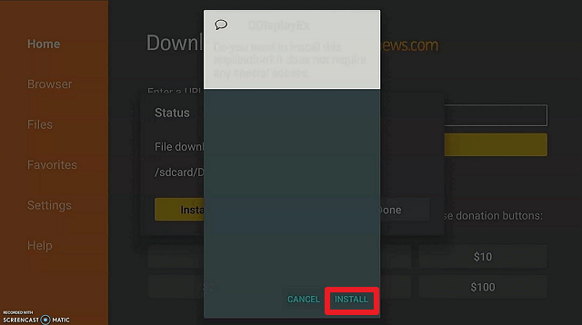 Step 16 Install CDisplayEx Comix Book Reader on Firestick