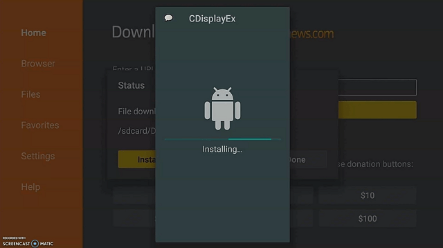 Step 17 Install CDisplayEx Comix Book Reader on Firestick