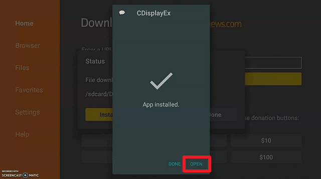 Step 18 Install CDisplayEx Comix Book Reader on Firestick