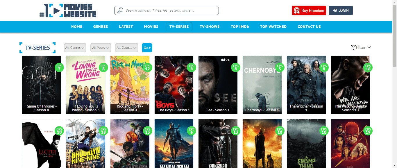1Movies Screenshot