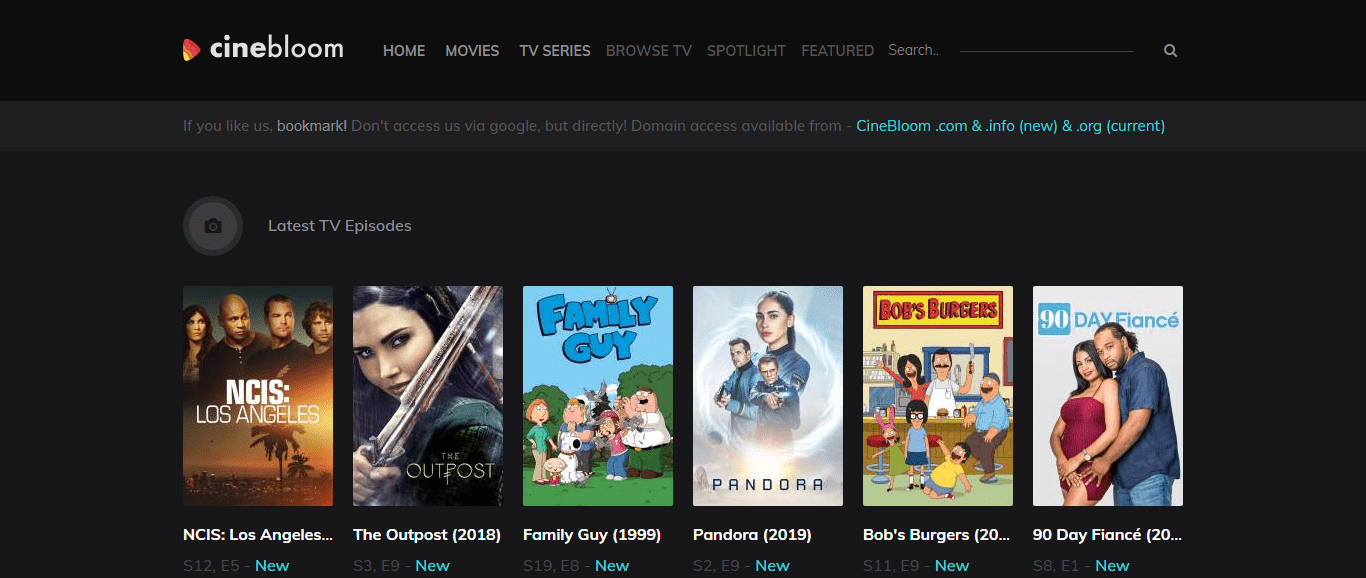 CineBloom Screenshot