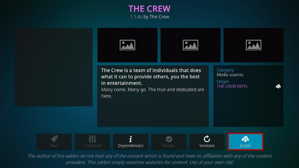 Step 20 How To Watch Live TV Using The Crew Kodi Addon