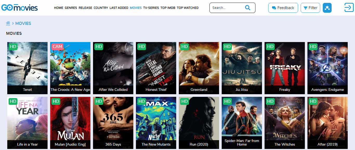 GO MOVIES