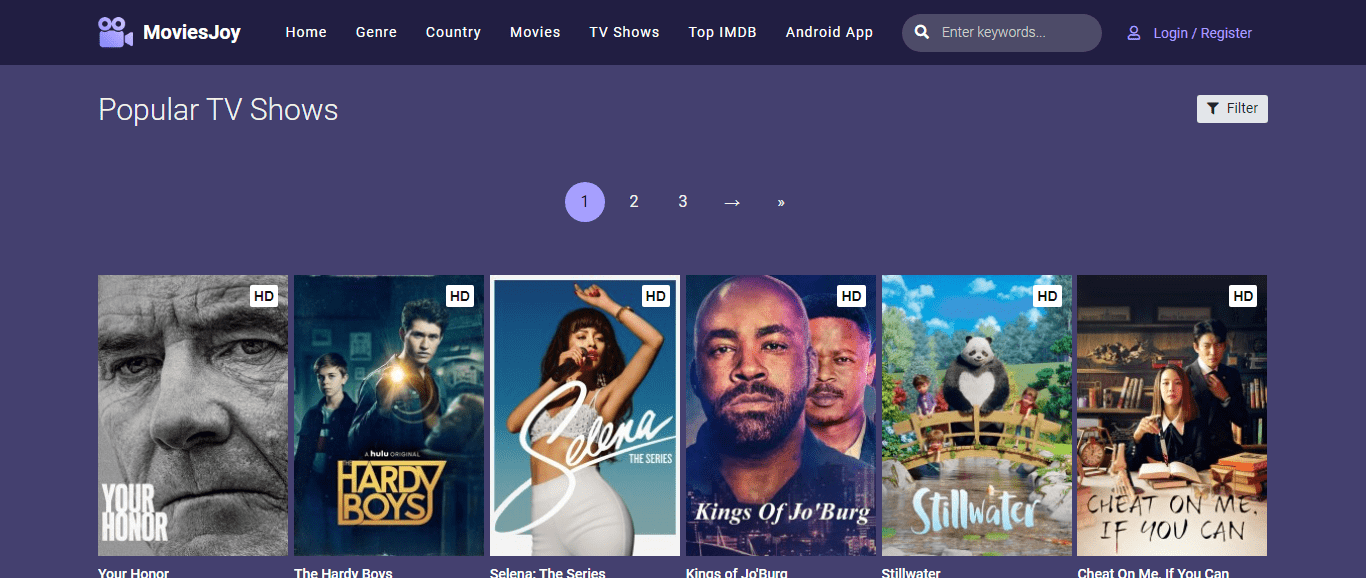 MoviesJoy Screenshot