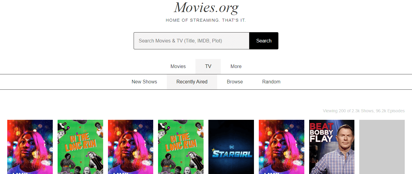 MoviesOrg Screenshot