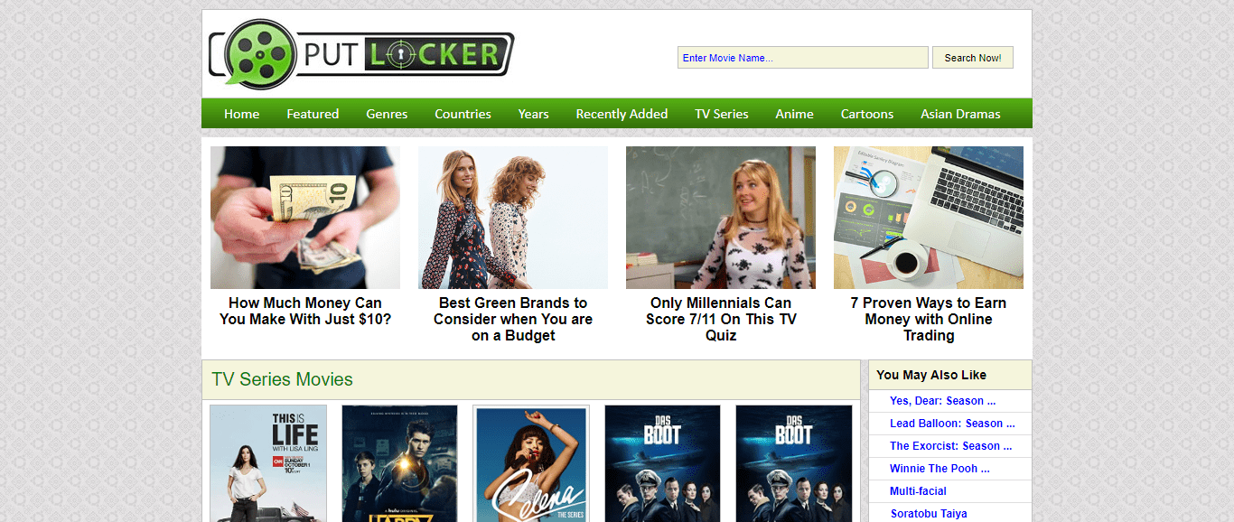Putlocker Screenshot