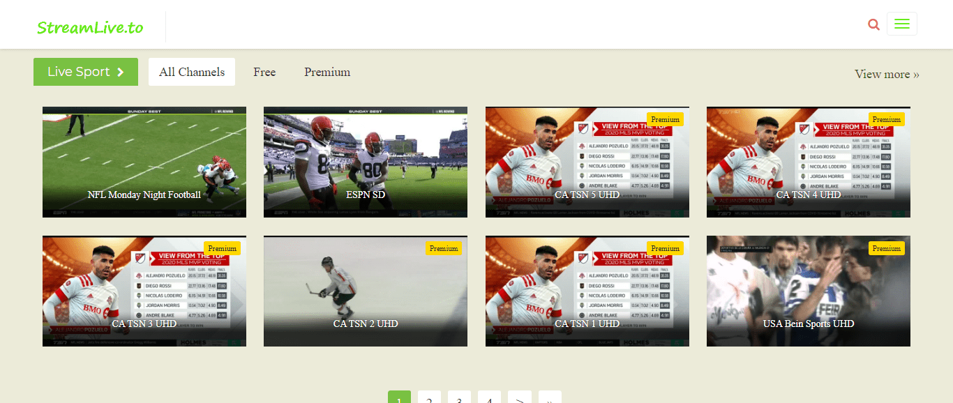 StreamLive Screenshot