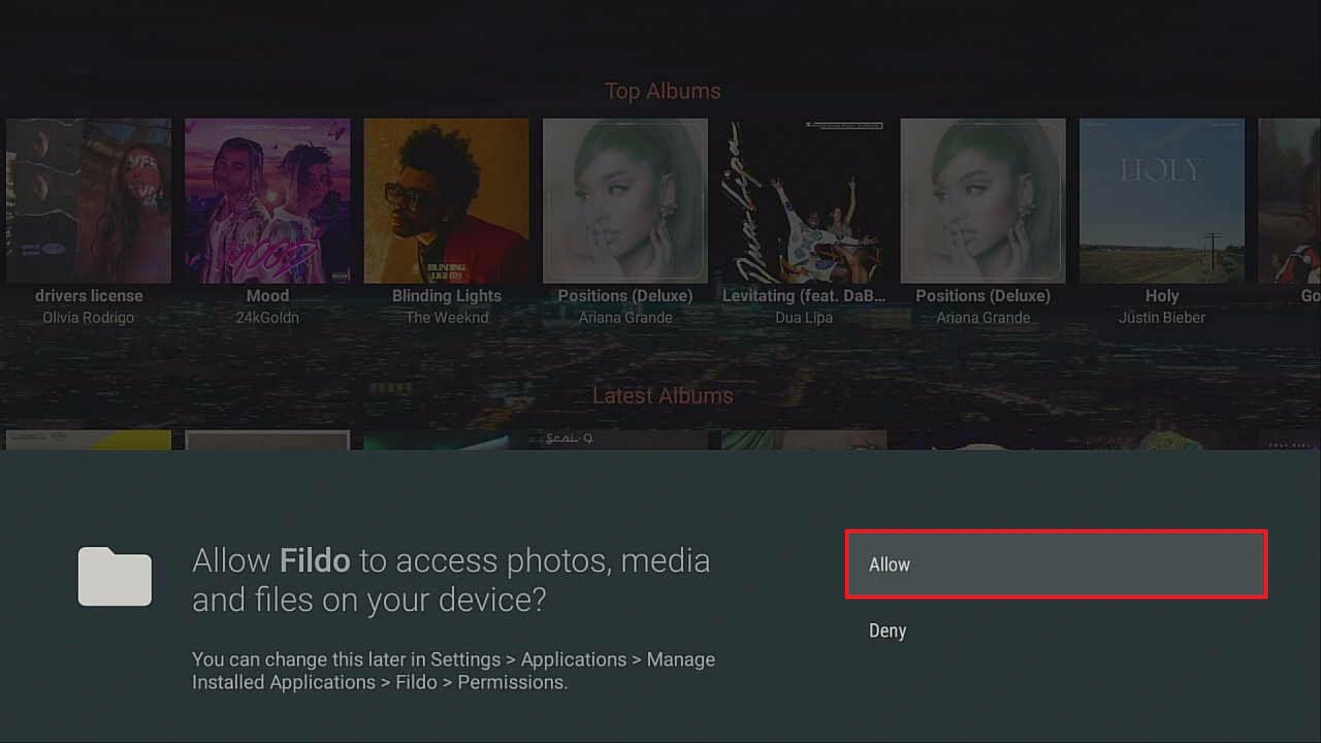Step 15 Install Fildo Music App On Fire Stick