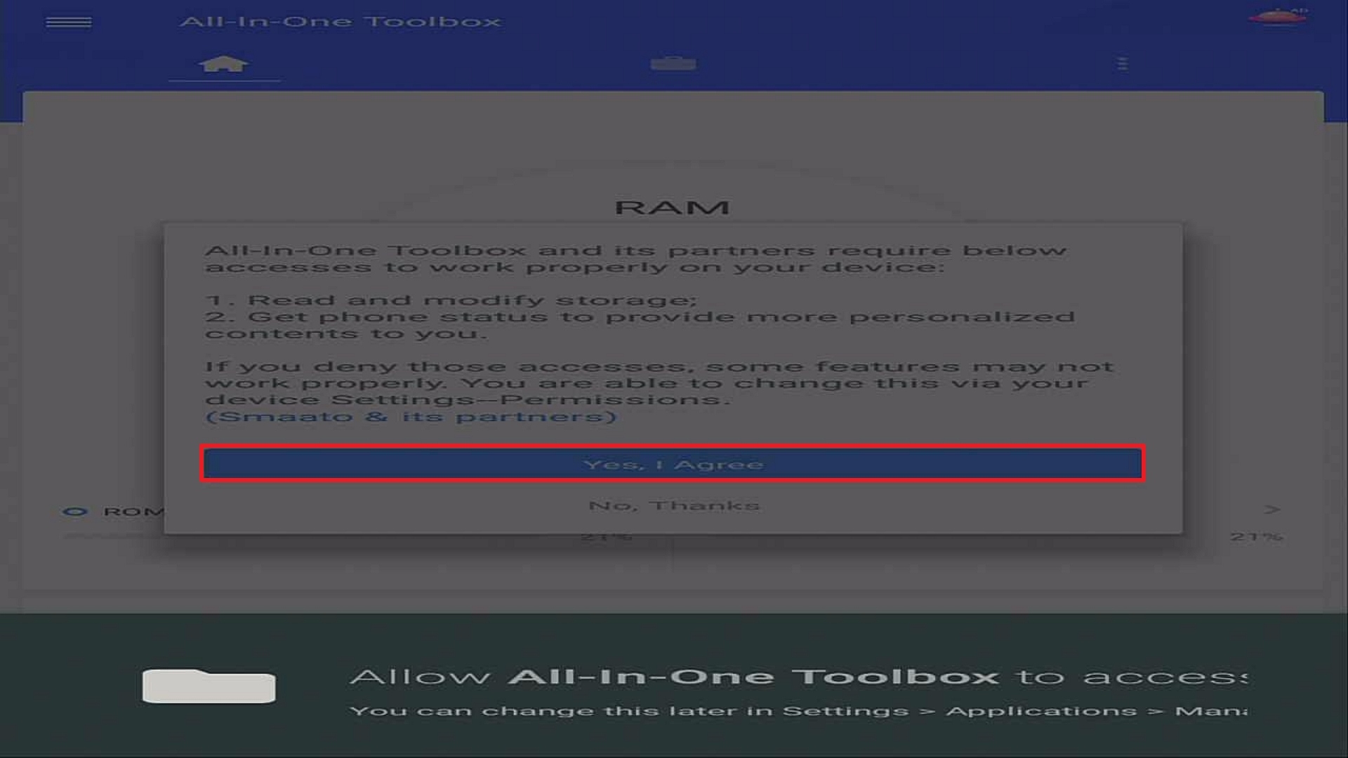 Step 15 Install All in one toolbox