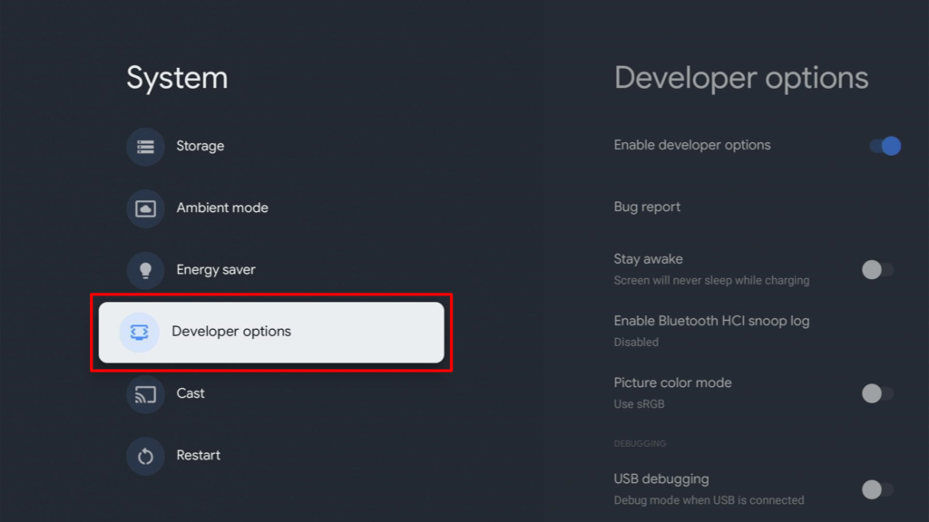 Install ZiniTevi App on Google Chromecast Step 5