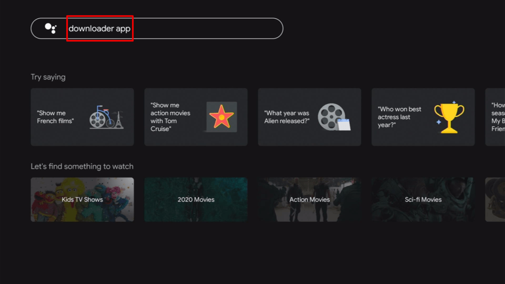 Install ZiniTevi App on Google Chromecast Step 9