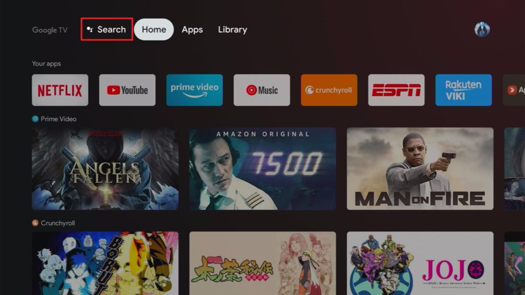 Install ZiniTevi App on Google Chromecast Step 8