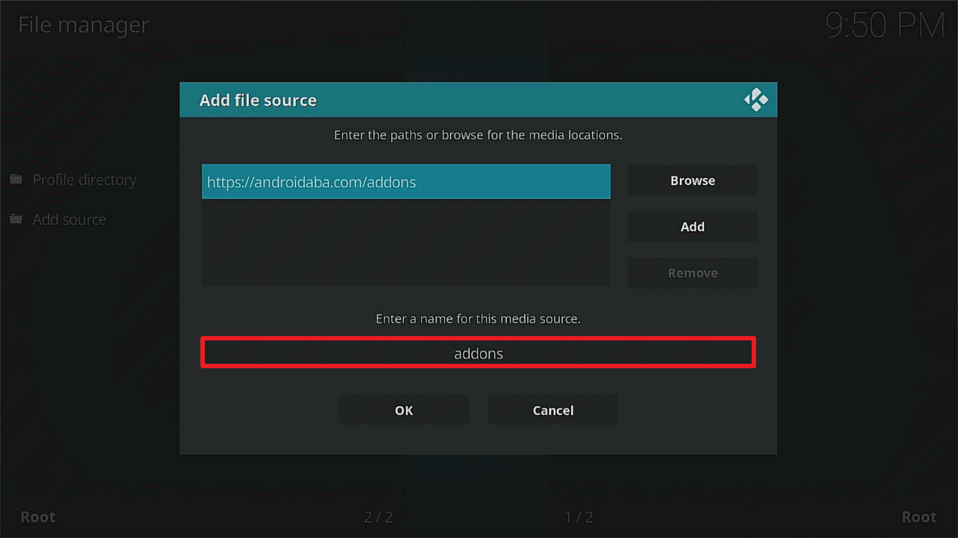 step 11 Installing Dark Legion addon on Kodi