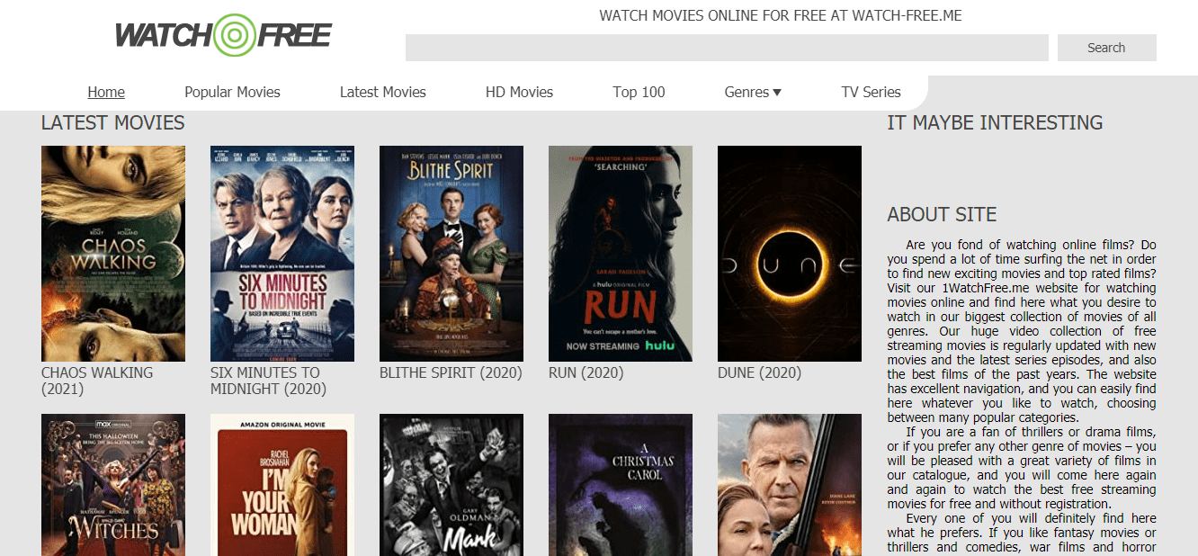 50+ Best Free Movie Streaming Websites - 2020 - ReviewVPN
