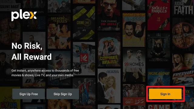 How to Link the Plex app on your firestick with an existing account