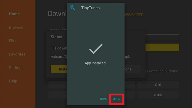 Step 18 Install TinyTunes On Firestick