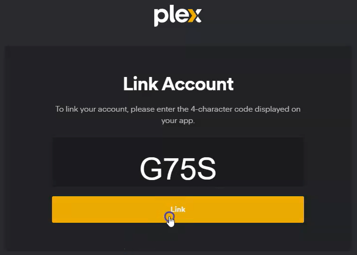 How to Link the Plex app on your firestick with an existing account