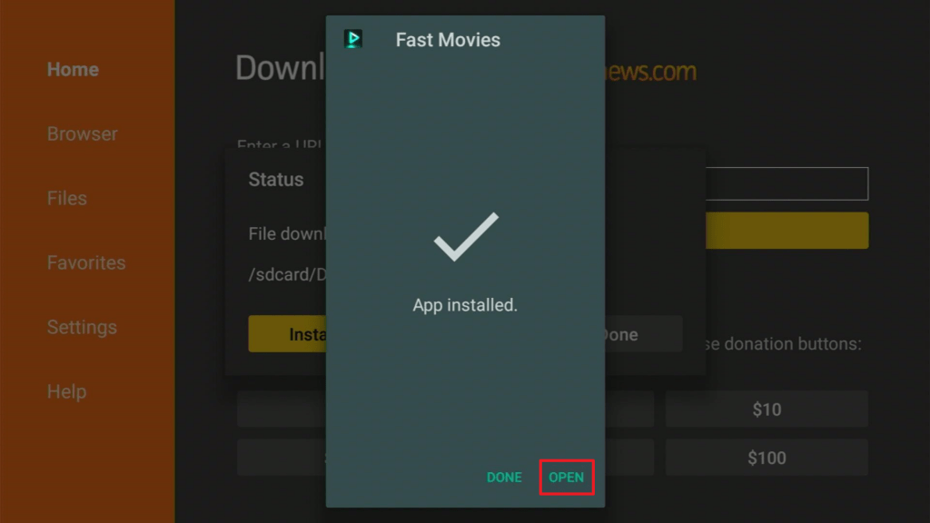 Install Fast Movies2