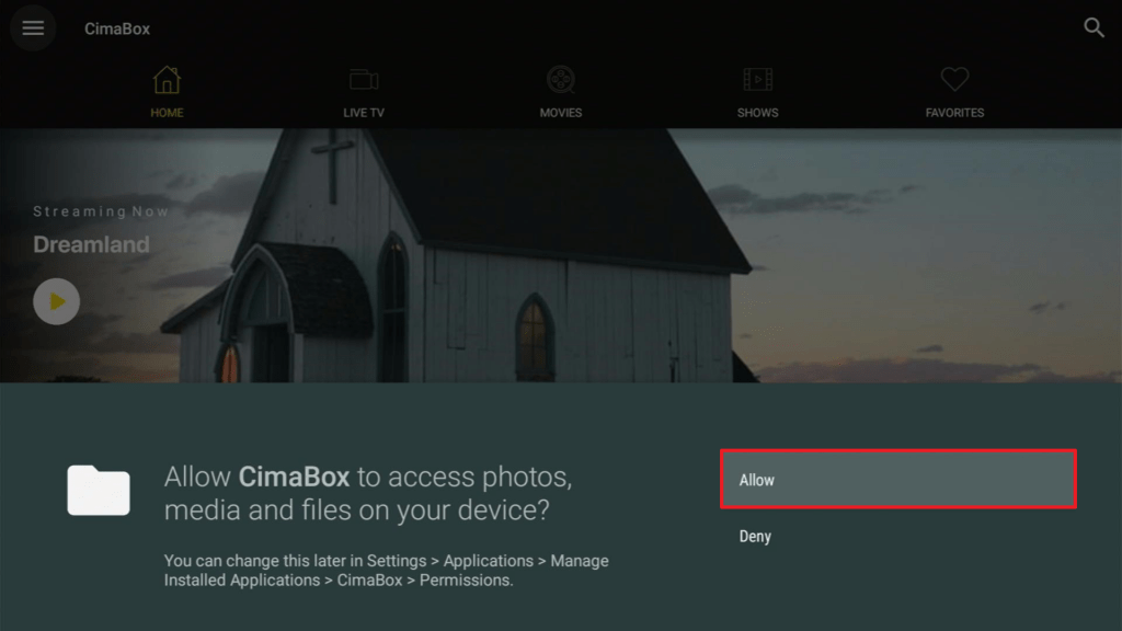 Install Cimabox4
