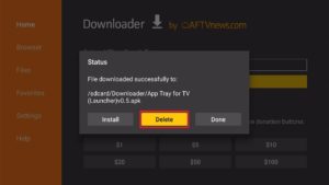 App Tray 7