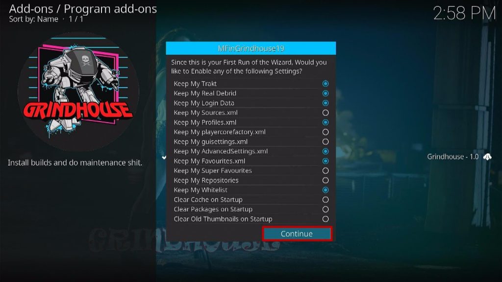 Step 21 How to Install BatMan Kodi Build