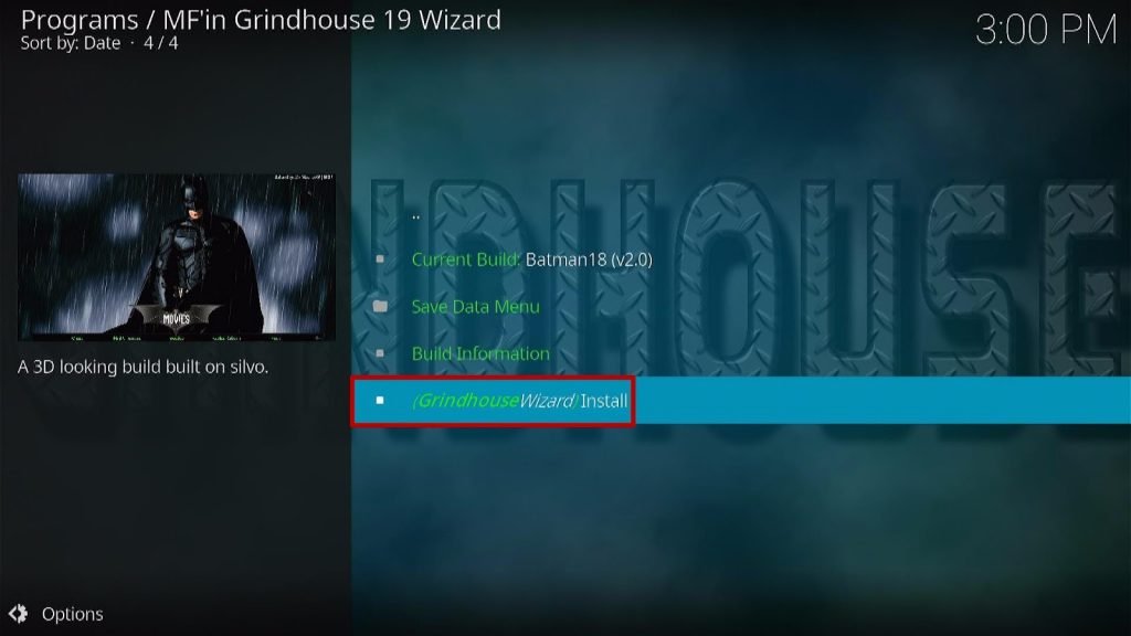 Step 27 How to Install BatMan Kodi Build