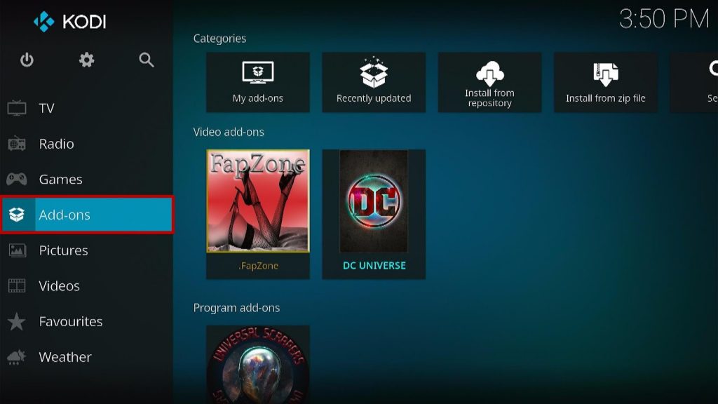 Step 22 How To Install DC Universe Kodi Addon