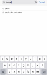 Install Yeezio on IOS 2