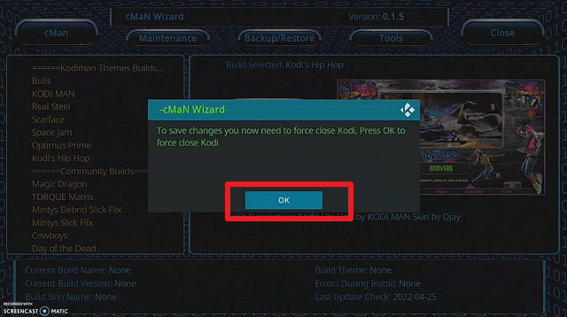 Installation Guide Hip Hop Kodi Build 25
