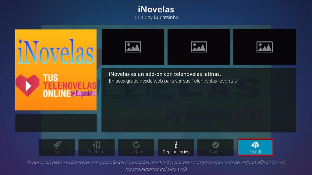 Step 21 How to Install iNovelas Kodi Addon