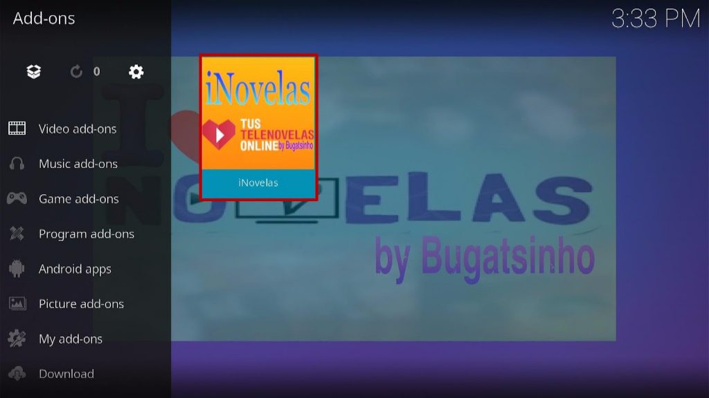 Step 24 How to Install iNovelas Kodi Addon