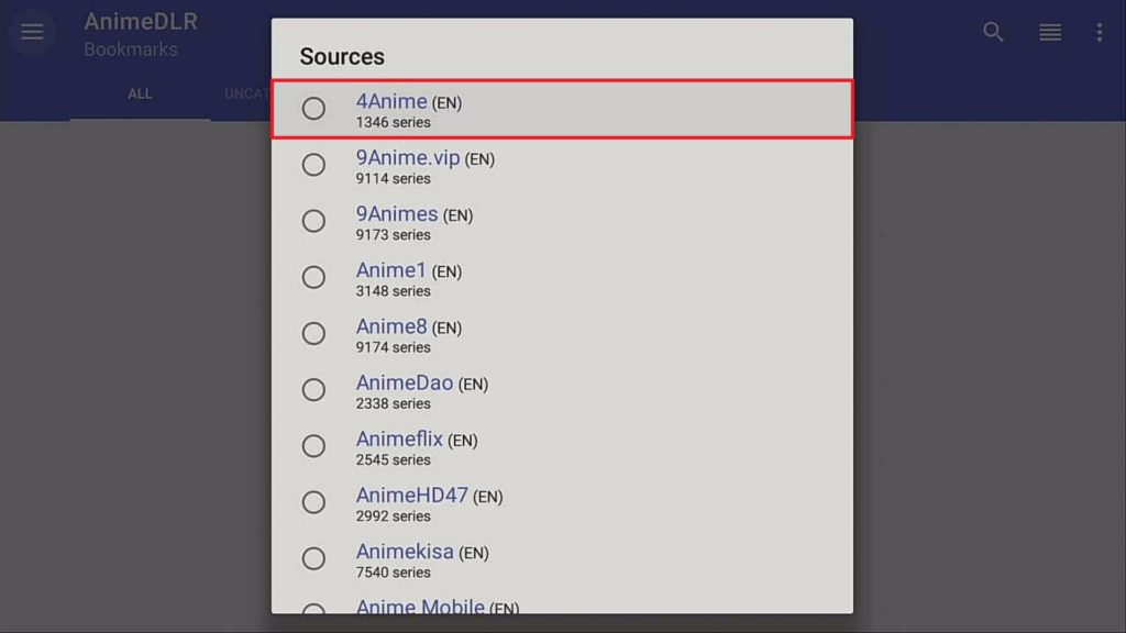 Step 16 Install AnimeDLR firestick
