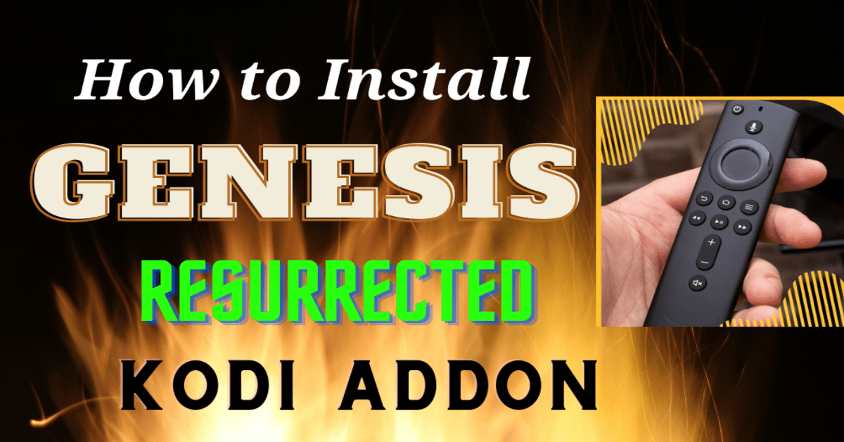 How to Install Genesis Resurrected Kodi Addon