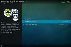 Install Elementum Kodi Addon step 17