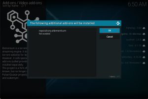 Install Elementum Kodi Addon step 21