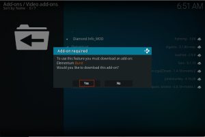 Install Elementum Kodi Addon step 23