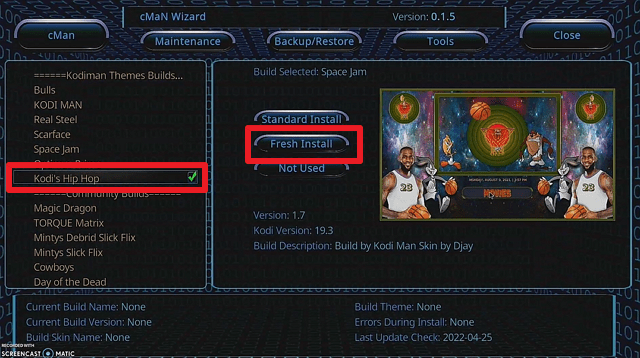 Installation Guide Hip Hop Kodi Build 23
