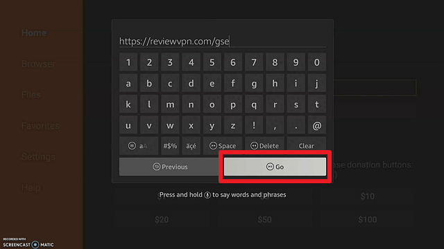 Install GSE Smart IPTV on Firestick step 14