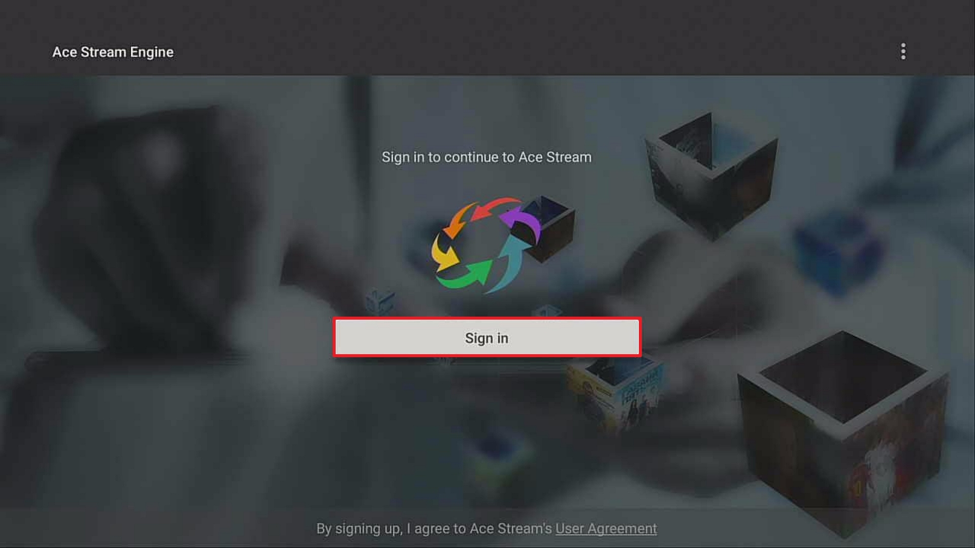 Step 17 Install Ace Stream Engine
