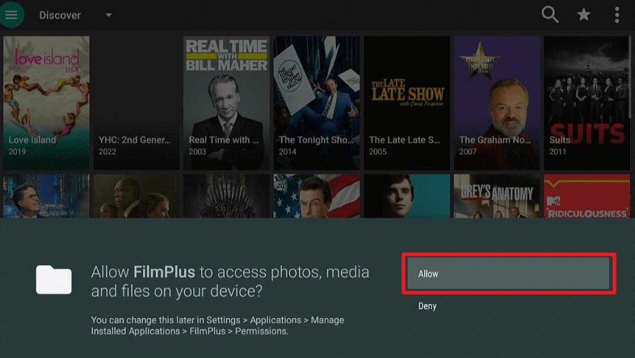FilmPlus APK on Firestick