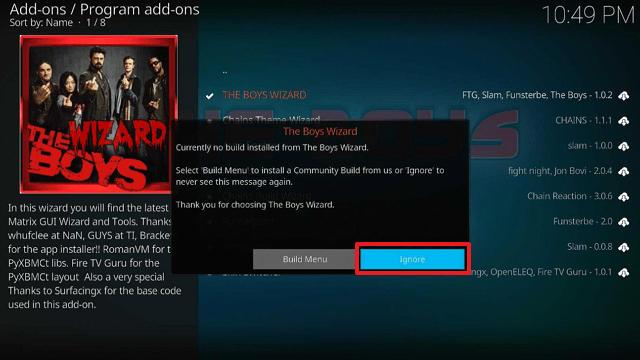Nemorosum Kodi Build