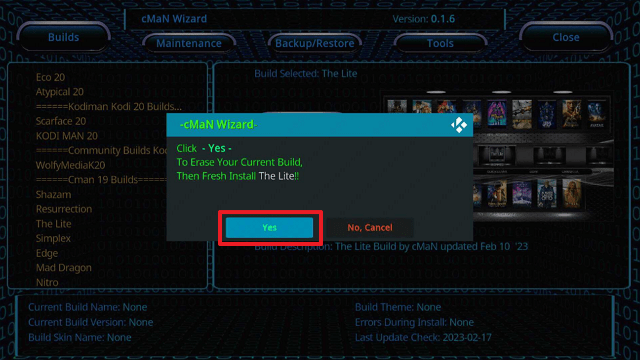 The Lite Kodi Build