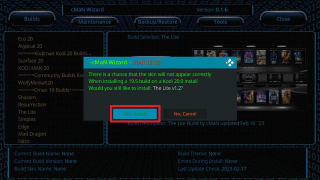 The Lite Kodi Build