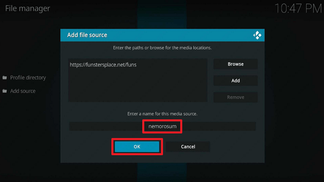 Nemorosum Kodi Build